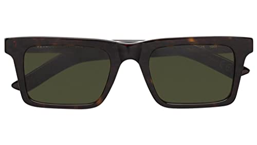 Retrosuperfuture Unisex Retrosuperfuture D9G 1968 3627 Sonnenbrillen Plastik Havanna Grün Quadratisch