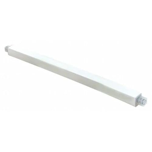 Ez-Flo 15194 36 Inch Plastic Towel Bar - Solid White, Made To Be Cut To A Desired Length #TOP14