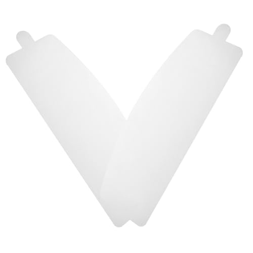 SMASOLO 2pcs Blue Sandblasting Helmet Lens Protector 0.5mm Thick High Definition Outer Shield Replacement Lens for Sandblasting Hood Dustproof Protective Cover