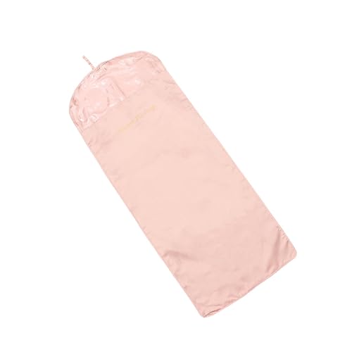 MUELODSIC Funda para Ropa Rosa Resistente al Polvo y Agua para Trajes Bolsa Colgante Reutilizable y Lavable para Protección y Almacenamiento Doméstico de Prendas Diseño Translúcido