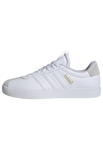 adidas Women's VL Court 3.0 Sneaker White/White/Grey