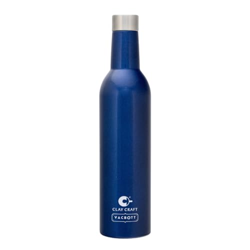 Image of Clay Craft Vacbott IVY Wine Double Walled|18 Hours Hot and 24 Hours Cold Water Vacuum Insulated Flask Bottle|1 Pcs|760 ml Water Bottles|Travelling|BPA-Free|BIS Certified|1Year Limited Warranty