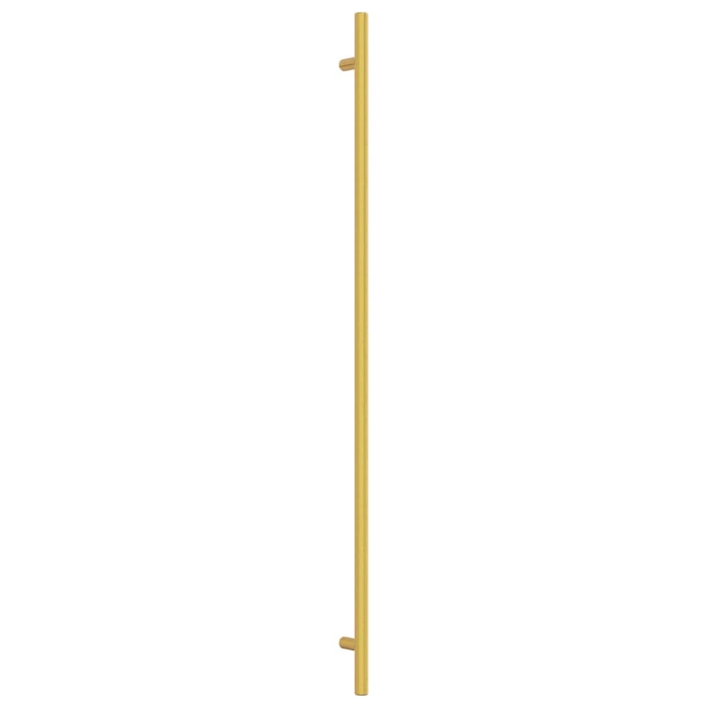 Homgoday Uchwyty meblowe 5 szt. Złota 480 mm stal nierdzewna, wystrój mebli do wnętrz do salonu biura sypialni Model155363