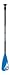 BIC Sport Adjustable Fiberglass/Polycarbonate SUP Paddle, Black/Blue, 170-210cm/67-83-Inch SM Blade