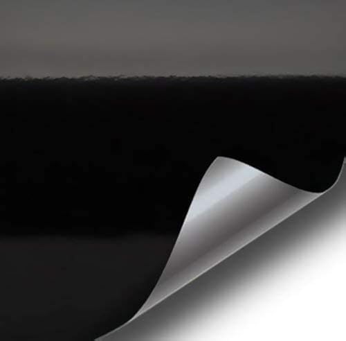 Image of Black Gloss Bulk Roll Vinyl Wrap Roll with Air Release Technology (1ft x 5ft)