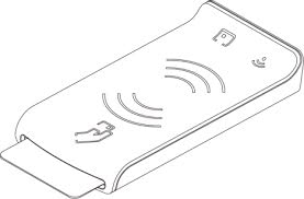 Gemalto Prox DU (IDBridge CL3000) - Lector de tarjetas inteligentes de doble contacto y sin contacto