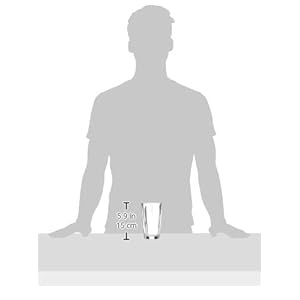 Bormioli rocco pulsar cooler glasses clear set of 6  urban country home decor