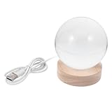 Connectivité USB facile : équipée d'une interface usb, cette lampe peut être facilement alimentée par n'importe quel port usb, ce qui la rend très pratique, kit de lampe led, lampe de table lune