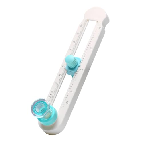 Herramienta De Corte Circular,Cortadores De Círculos Para Manualidades - Recortadora de papel giratoria y cortadora circular para papel,Herramienta recortadora con corte preciso a escala
