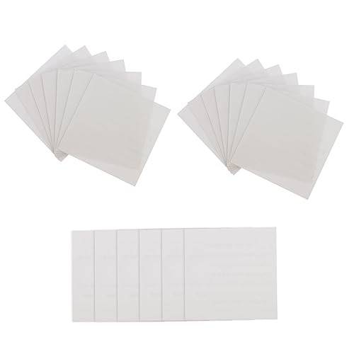 Gogogmee 20pcs TPU Transparent Self-Adhesive Repair Patches for Inflatable Products Tents and Jackets for Instant Repairs of and Leaks