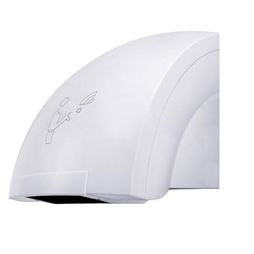 YASTA Asciugamani Automatico Elettrico da Parete 1800W Fotocellula Getto Aria Calda