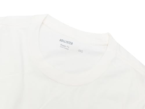 Hollister California Men's 100% Cotton Baggy Crew T-Shirt HOM-0.33