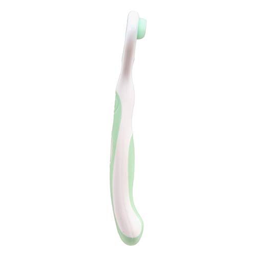 Image of Hopop BPA Free Tongue Cleaner Toothbrush 100% Safe For Kids Age From 1-3 Years (1 Pc, Green)