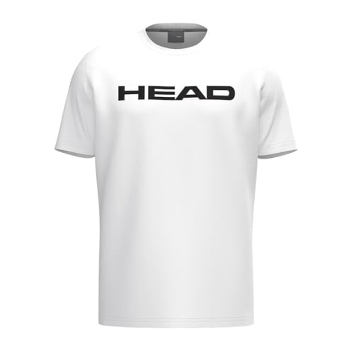 Lista de camisetas de tenis online 5 HEAD Club Original T-Shirt Men Camiseta, Blanco, L para Hombre
