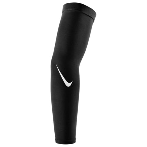 Nike Pro Dri-Fit Sleeve 4.0 (Black/White, L/XL)