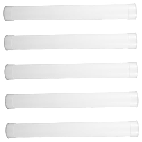 FUNOMOCYA Artwork Tube Set 5pcs Cardboard Storage Tubes 31cm Mailer Pe Material Safety Caps