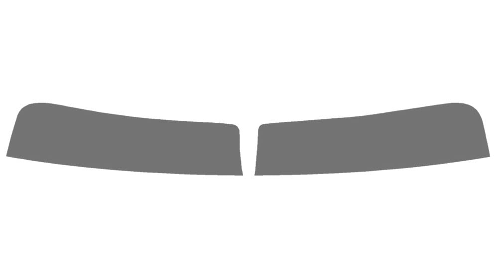 The Tint Effect Precut Window Tint Kit Compatible with Chevrolet Silverado 2500 &amp; 3500 HD Double Cab (2020-2026)(Includes: Front Windshield Visor/Brow precut in 45%) Automotive Film