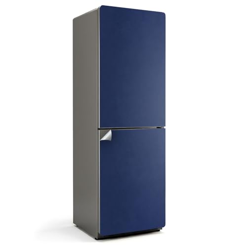 Vinilo para Frigorífico 60x180 cm Azul Marino Impermeable 2