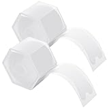 KFHENSOMR 60pcs Heel Blister Bandages Transparent Invisible Prevention Tape Bone Shaped Blister Pads for Feet Fingers Toes Heel Clear Hydrocolloid Bandages for High Heels Sandals