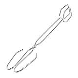 SAFIGLE Servierzange aus Robustem Material Mittlere Multifunktionale Grillzange für Buffet und Bbq Leichte Langlebige Holzzange zum Wenden von Fleisch und Servieren bei Partys und