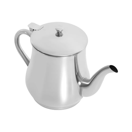 Biniliubi - Depósito De Filtro De Aceite De Acero Inoxidable 201, Con Filtro De Malla Fina Y Gran Capacidad De 48 Oz, Para Cocina, Restaurante