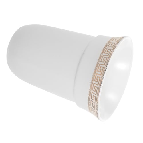 Porte-brosse de toilette autoportant céramique LABRIMP support brosse WC compact stable - 2