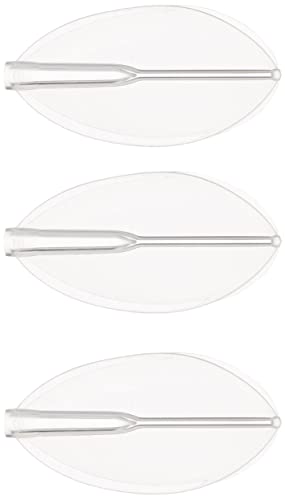 Cosmo Darts Fit Flight (Air) 3 Pack Pear Dart Flight (Clear)