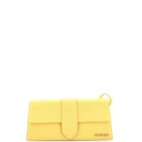 Jacquemus, Pre-Loved Le Bambino Top Handle Flap Bag Leather Long