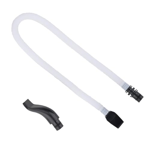 Melodica Tube Replacement,57cm/22.4in Long Flexible Melodica Mouthpiece Tube with Black...