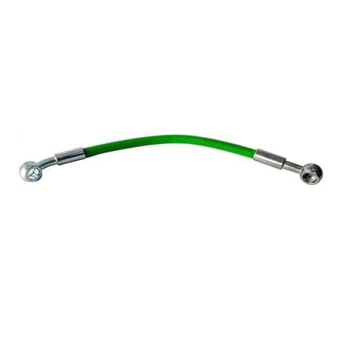 Conduite de frein moto 170cm verte M10 pour supprimer le levier spongieux et mou
