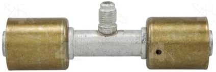 Four Seasons 14462 Conector Recto para Aire Acondicionado con Puerto de Servicio R12