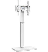 FITUEYES Meuble TV au Sol avec Base en Fer pour Téléviseur de 27à 55 Pouce Ecran LED LCD Plasma P...