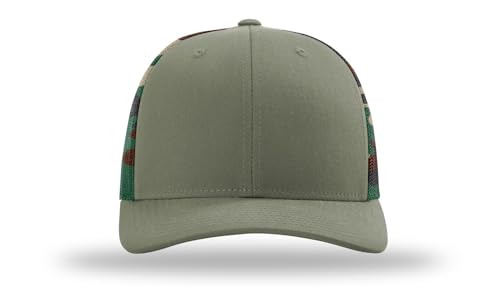 Image of Richardson 112 Trucker Hat - Premium Adjustable Snapback Hat - Structured Six Panel Richardson Blank Caps