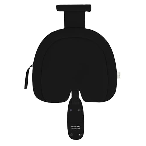 ROLROLCARE Car Seat Cushion for Pregnancy, Integrated Abdominal Pad, Elastic Breathable Fabric Reduce Rubbing Belly, Enhance Driving and Traveling Comfort (Black)