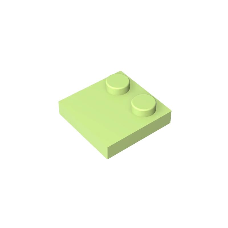 XYEIUGO 33909 Foundation Plate Special 2x2 with Only 2 Studs, 50 PCS