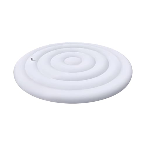 CHENZILIN Inflatable Hot Bathtub Guard 4.7ft/5.4ft Diameter Round Shape Rainproof Insulated Lid for Energy Saving Protections