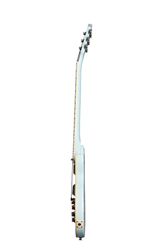 Epiphone Power Players Les Paul (y compris sac de rangement, cable, pics) Bleu glace - Les Beatles, Paul McCartney, John Lennon, RIngo Starr, George Harrison Epiphone Power Players Les Paul (y compris sac de rangement, cable, pics) Bleu glace – Image 5