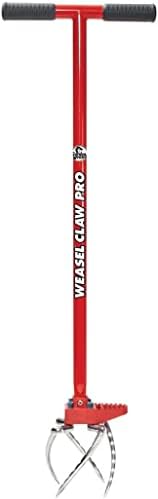 GARDEN WEASEL 91334 Claw Professional – to Domesticate, Loosen, Aerate, Weed, No Bending – Nice for Heavy Soil, Climate and Rust Resistant