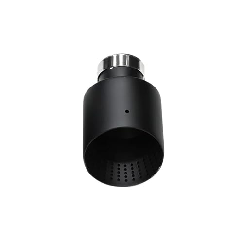 Embout échappement inox mat anti suie pour tube 63mm Golf 7 GTI