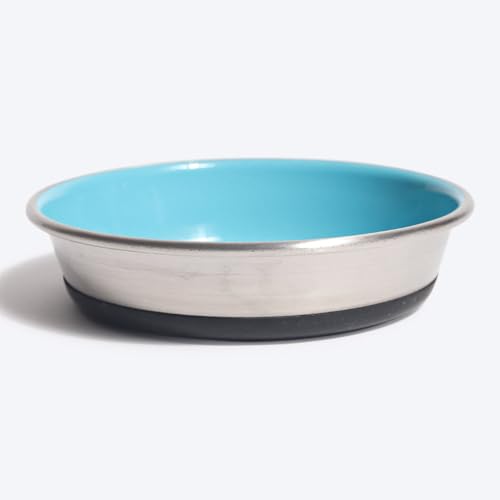 Image of HUFT Slurp Kitten Bowl - Blue, Small | Feeding Bowl for Kittens & Puppies | Durable & Lightweight | Easy to Clean | Ideal for Food & Water for Kittens Daily Use