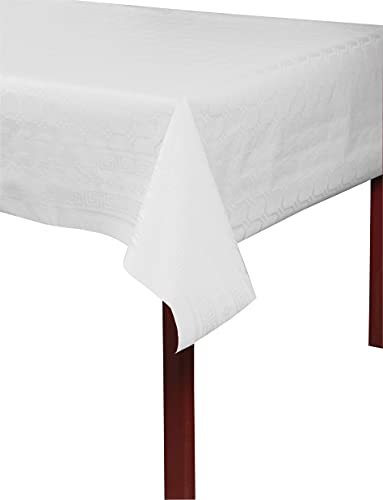 Pro Nappe 83 Einweg-Tischdecken Damastpapier Rolle 25x1.18m Weiß – Ansicht 5