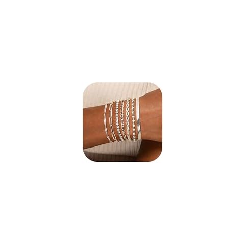 Bracelets Adramata 7 Pcs en Acier Inoxydable Cover