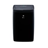LG 10,000 BTU Smart Portable Air Conditioner, 115V, Cools 450 Sq.Ft. (18' x 25' Room Size), Portable Air Conditioner for Home with Voice Control, Works with LG ThinQ, Amazon Alexa, and Hey Google