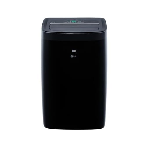 LG 10,000 BTU (DOE) / 14,000 BTU (ASHRAE) Smart Portable Air Conditioner, Cools 450 Sq.Ft. (18' x 25' room size), Smartphone & Voice Control works with LG ThinQ, Amazon Alexa and Hey Google, 115V