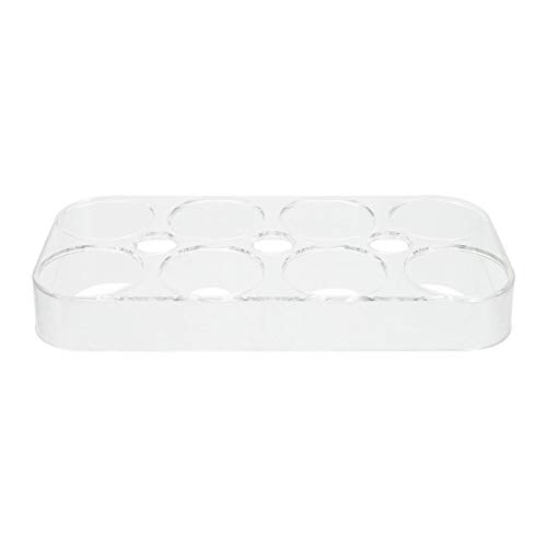 Angoily Porta Huevos Organizadores para Refrigerador Congelador Cocina s de Almacenamiento de Huevos Plástico Soporte Dispensador Sostiene 8