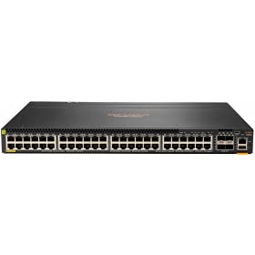 HPE Aruba Networking CX 6300M 48-port 1GbE Class 4 PoE and 4-port SFP56 Switch JL661A