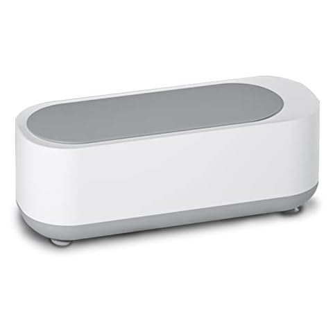 Rainao Ultrasonic Cleaning Machine,Portable Jewellery Cleaner, Household Eyeglass Cleaner, Small Household Ultrasonic Cleaner for Jewelry, Watches, Eyeglasses, Coins,Dentures Cover