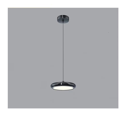 Lustre à trois têtes Bauhaus en verre et métal pour salle à manger