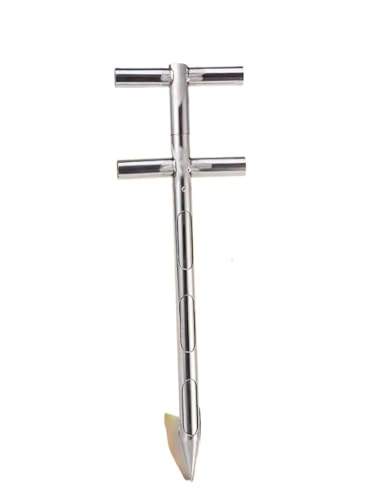 Échantillonneur rotatif à double couche en acier inoxydable 100cm pour sols et grains