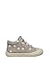 Naturino Lauflernschuhe aus Veloursleder mit Tulpenprint, Taubengrau 23